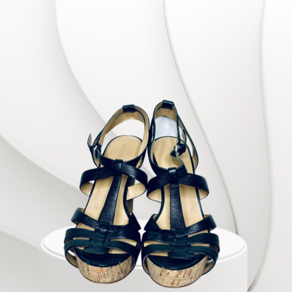 Nine West Wedge Sandal Womens 7
